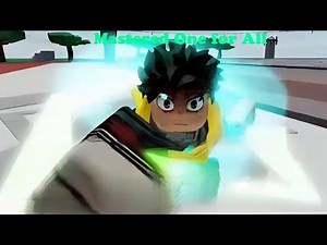 Heroes battlegrounds Mastered Deku showcase, combo, 1v1, and how to get it fast