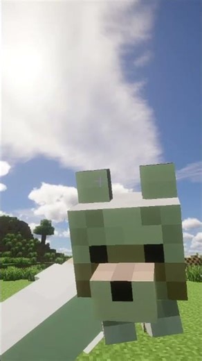 Minecraft Wolf Moments punchy #minecraft #gaming #shorts