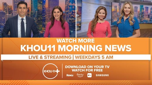 We've extended our morning news coverage with two additional hours on KHOU 11