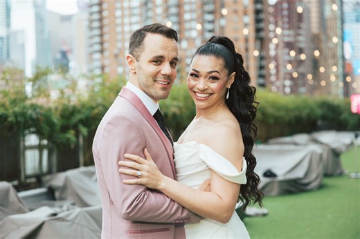 My wife and I got married on stage in the middle of a concert all about love in NYC. And I couldn’t resist telling everyone this little fun fact during the show… #marriage #love #lionking #musicaltheatre