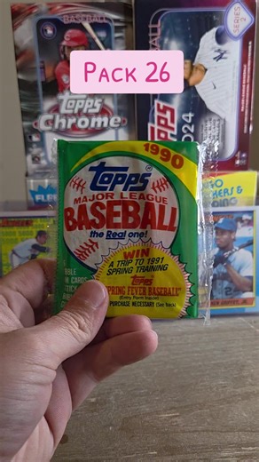 1990, Topps, Baseball, Packopening #packopening #sportscards #MLB #thehobby #fyp