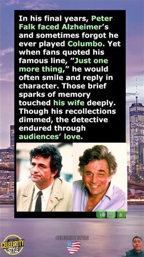 Did Alzheimer’s Erase Columbo From Falk?