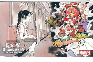 Marvel brings a Samurai version of Iron Man in Peach Momoko's four-issue "Demon Wars"