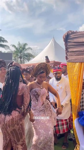 Groom:@anyanwunnadozie Bride:@houzofvida Bride's Dress: @rukizstitches Nneoma Okorie | McKinney Reels