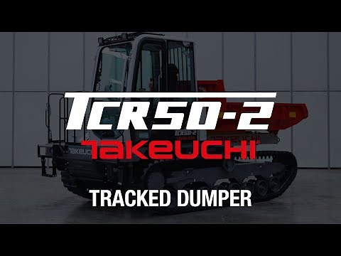 Takeuchi TCR50 2 Tracked Dumper
