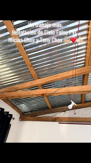 Instalación de Cielo Falso PVC con Hilcías y Tony Chox