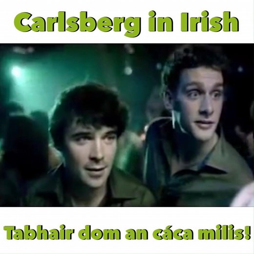 Definitely the greatest ever Carlsberg advert! | Irish TV