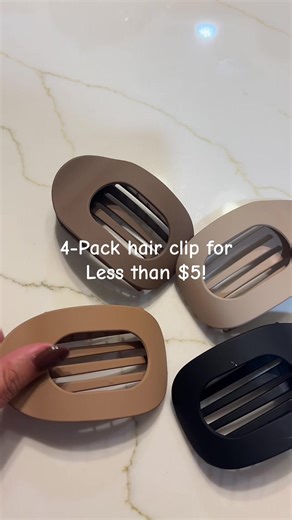 4 clips for only $5?! 😍✨ Free shipping too! Perfect stocking stuffer or gift for your girlfriends 🎁💖 #fyp #hairtok #giftguide #stockingstuffer
