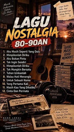 Lagu Pop Lawas Indonesia Nostalgia 80-90an