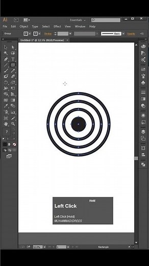 How to make Target icon in Adobe Illustrator