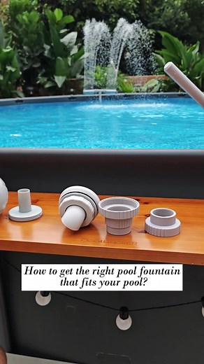 Must-Have Pool Fountains for Your Above Ground Pool
