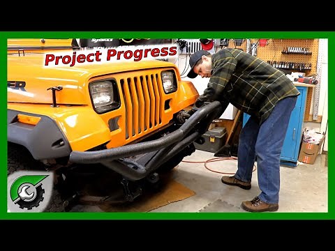 Jeep YJ Front Bumper install