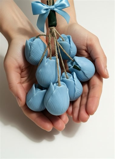 Tulip Luxury Soap Bouquet – Handmade Floral Soap • Bath & Kitchen Décor • USA Made - Etsy