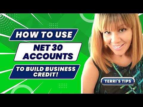 How to Use NET 30 Accounts to Build Business Credit! (Business Credit Building)