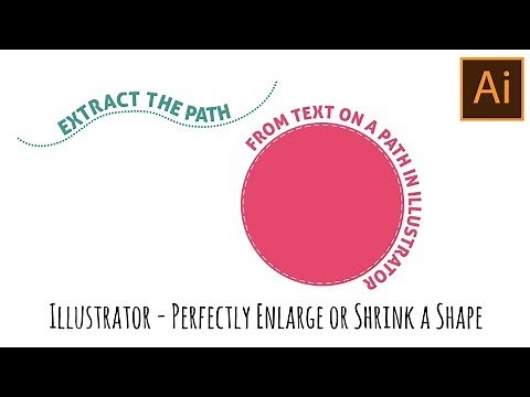 Illustrator - Extract the path from text on a path