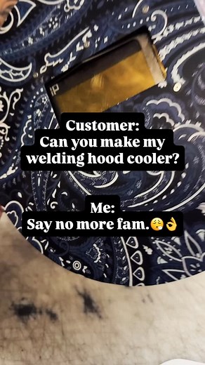 First time doing a welding hood was a success! I’d love to do some more of these! - For the last year and a half I’ve been cutting back on my “oddball” jobs. And I can’t help but feel like I’m in a little bit of a funk. - But- I’m realizing now that those tricky oddball jobs are the exact projects I need to keep me on my toes, and continue growing my craftsmanship abilities. - So after almost 2 years, “oddball” jobs are now welcome! - What’s something you want to see me make that I’ve never done