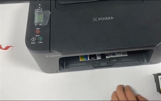 佳能3465（3400）系列标配开箱及复印教程