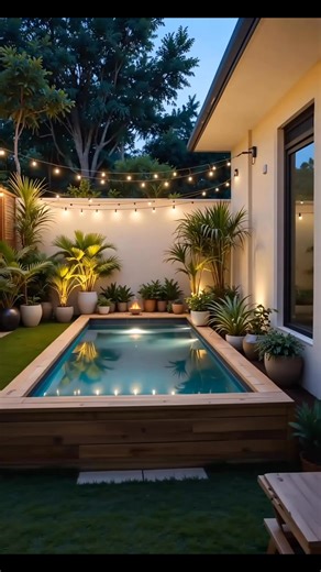 Piscina elevada de madera 🪵 | Piscinas Casa