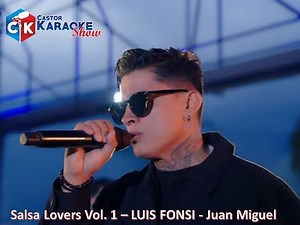 KARAOKE salsa Lovers Vol 1 LUIS FONSI Juan Miguel #salsa #karaoke #karaokeslatinos #viral #tiktok
