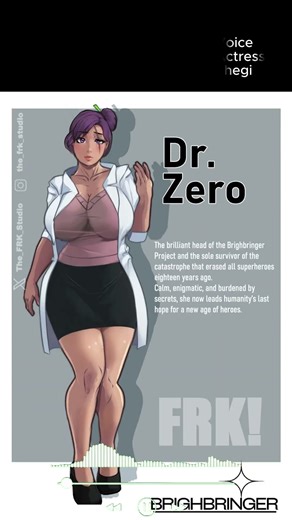 Dr. Zero Voice Demo | Brighbringer Visual Novel | Indie Game VA Showcase