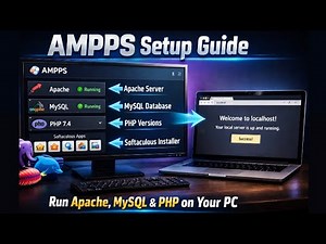 AMPPS Tutorial for Beginners | Install & Run PHP, MySQL, Apache on Windows & Mac Easily Today #local