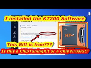 KT200 ECU programmer. Is this a ChipTuningKit or a ChipVirusKit? A little virus given as a gift !!!