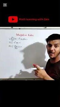 #Integration #IntegrationRules #BasicIntegration #Calculus #CalculusBasics #MathLecture
