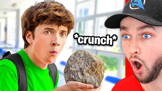 Kid Eats ROCKS For Lunch?! (TRUE STORY)
