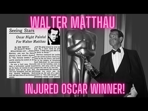 BEAT UP OSCAR WINNER - Walter Matthau - (April 10th 1967)