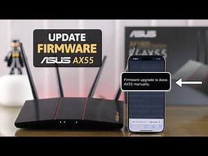 ASUS Router AX55: How to Manually Upgrade Firmware! [Software Update]