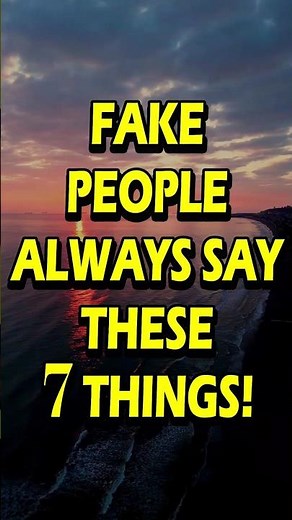 7 Phrases FAKE People Use (Pay Close Attention to #3!) #stoicism