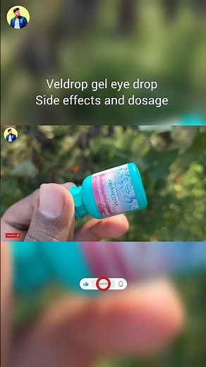 Veldrop gel eye drop side effects and dosage