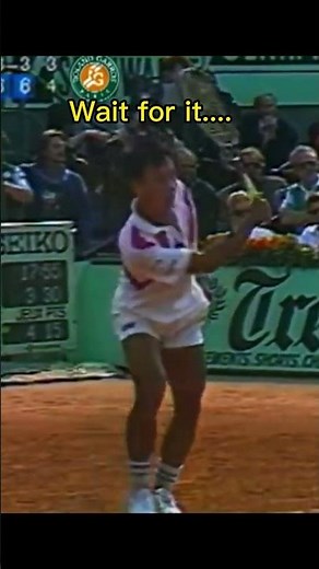 The First Ever Underarm Serve! 😳🥶