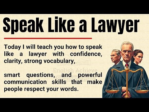 Speak Like a Lawyer 🔥 || 9 Secrets to Sound Smart, Confident & Professional in English ✅