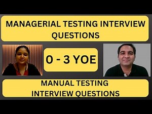 Managerial Testing Interview Questions| Testing Managerial Round Questions