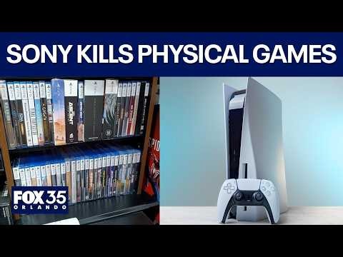 Sony PlayStation kills physical disc games forever
