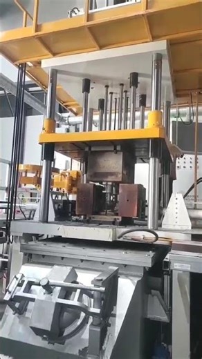 Low pressure casting machine mold test