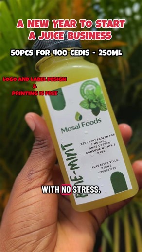 Start Your Juice Business with Free Logo & Label Design