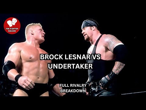 The Epic Clash: Brock Lesnar vs The Undertaker (2003) Full Breakdown (The Fighter Square)