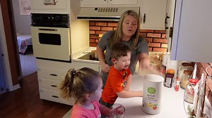 Megan tries teaching the kids how to make No bake cookies | The Hillbillies
