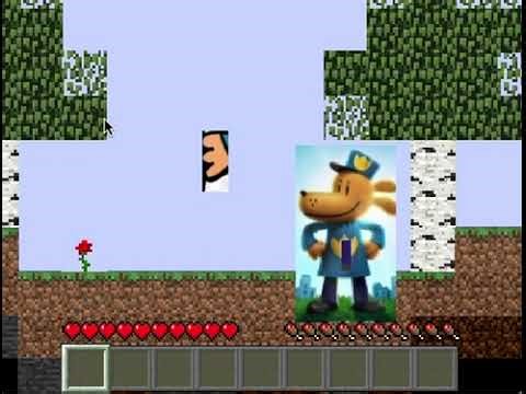 A dog man Minecraft mod