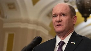Sen. Chris Coons Tears Up While Reflecting on Biden’s Legacy