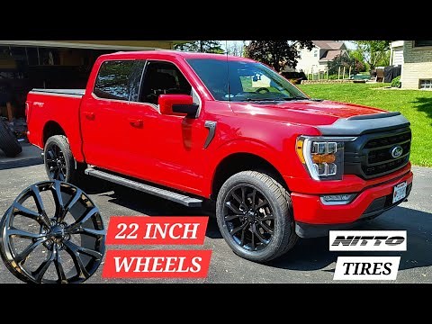 22 Inch Wheel Upgrade! On F150 Step-by-Step