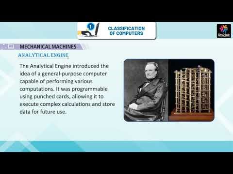 STUHUB ROBO COMPUTER CLASS 6 CHAPTER 1 CLASSIFICATION OF COMPUTERS