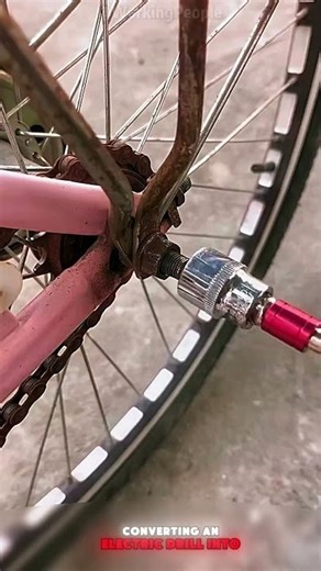 Convenient adapter rod for converting an electric drill into an electric wrench 💪⚙️🔩