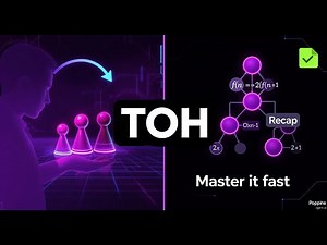 Tower of Hanoi Recap | Complete Summary of TOH Concepts for Data Science & Algorithms