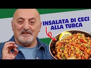 Turkish chickpea salad