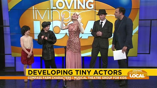 Compass Farm Characters to perform two shows