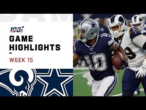 Rams vs. Cowboys Week 15 Highlights | NFL 2019