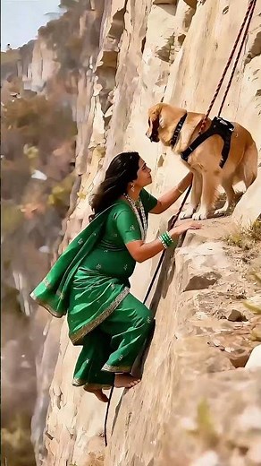 A Dog Saved Her and Her Baby!